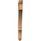 Ekena Millwork Balboa Arts & Crafts Rough Sawn Bracket, Western Red Cedar, 4"W x 40"D x 48"H BKT04X40X48BOA03RWR - alternate 4